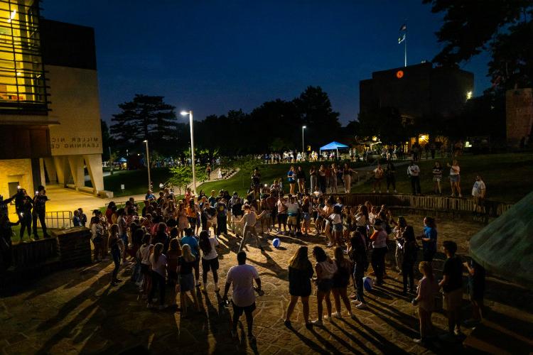 Late Night with the Greeks drew a nighttime crowd