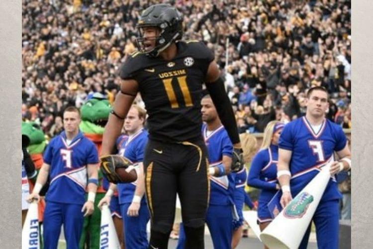 Kendall Blanton played football at the University of Missouri