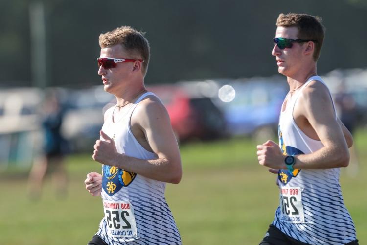 Two men's track runners are twins